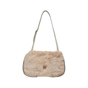 25FW Pinko Maxi Faux Fur 클러치 With 로고 105909A2VZC50Q TP568487922