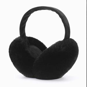 겨울 방한 털귀마개 토끼털 페이크퍼 귀마개 귀도리