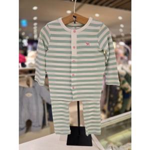 [블루독베이비] 26 SS(민트)젤리뱀부골지내의(4617005410)신생아 백일 돌 간절기 선물 조카 유아 아가옷 (4