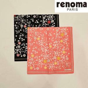 레노마 RFI9204 레노마 남녀1매 나염 손수건