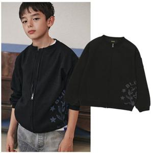 블루테일2 AAA4JP02BK 주니어 남아 여아 블랙 다이마루 집업 점퍼 고학년 초등 2026년 봄상품