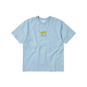 디스이즈네버댓 THISISNEVERTHAT Yellow Cat Tee Sky Blue TN251TTSST31SKB 349799