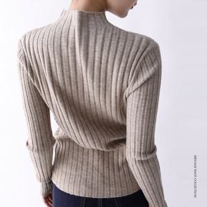 [헤이올리]MD추천/넓은골지 반목 풀오버 니트 스웨터 4Color NHK083