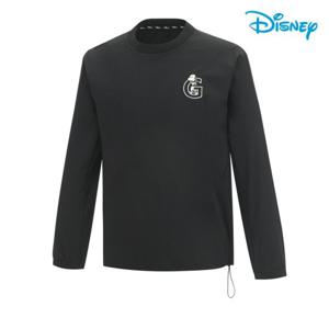 [디즈니골프] 남성 뒤트임 밑단 스트링 트레이닝복상의 DO1MTW00