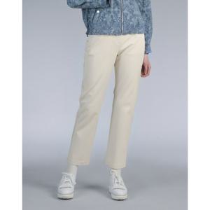 닥스 골프 여성 25SS PREMIUM 아이보리 데님 슬림배기 팬츠 DNPA5A215I1