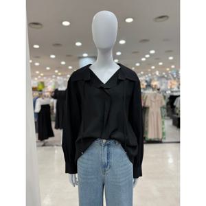 [리스트][LIST] 러플 카라 스트랩 블라우스 TWWBLP72040