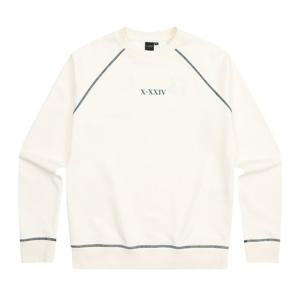 [JDX] 여성 배색 라글란 맨투맨(X4TLU7485CR)