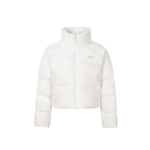 디스커버리 2025F W 겨울 [DWDJ95056CRS] 여성 올리브 크롭 글로우 다운 숏패딩