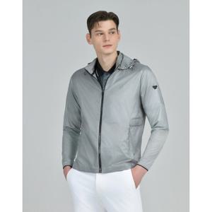 닥스 골프 25SS PREMIUM 그레이 DD로고 초경량 바람막이 DGJU5B521G1