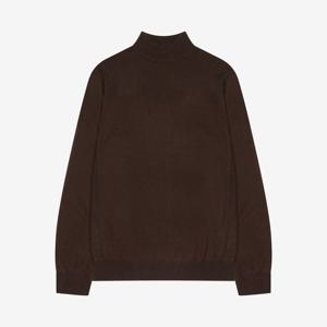 [지이크]에센셜 모크넥 니트 다크브라운 PJUCI8510 B