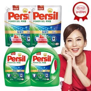 퍼실 딥클린 파워젤 2.7Lx2개+1.8Lx2개 겸용