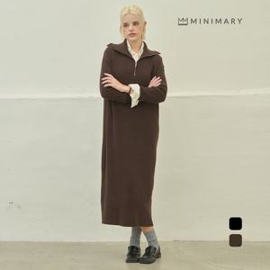 [미니마리] 빅카라짚업니트원피스 (MM44OP04)
