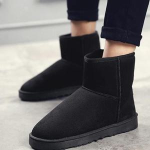 [라일리] Rly 방한 남자 부츠 방한화 겨울 남성 털부츠 스웨이드