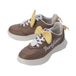 [파리게이츠] 여성 스마일 리본 탈착 논스파이크 골프화 521E2SE002_BR