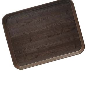 옹이 나무무늬 나무무늬 업소용 사각쟁반 8호