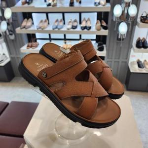 엘칸토 HC10 남성카멜컴포트샌들3cm LCMW20U52637