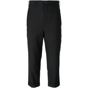 꼼데가르송 핀스트라이프 스트레이트 팬츠 커프 헴 RPP013 1