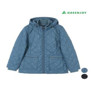 그린조이 세이브존07 여성 다이아 퀼팅 패딩 사파리 점퍼 GF24WJ81W4
