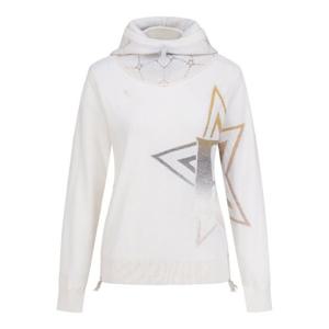 M 파리게이츠골프긴팔티 NQC 521D4SR502_IV 여성 별 그라데이션 방풍 니트 & 바라클라바