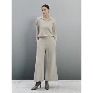 [아이잗컬렉션(피)]캐시미어 블렌드 컴포트 니트 팬츠 CRBA1SL561