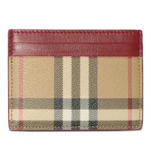 버버리 체크 프린트 포 카드 슬롯 카드지갑 8116329 B9724