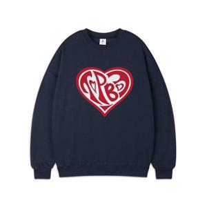 [탑보이][탑보이] 하트어택 오버핏 프린팅 스웨트 셔츠 (PTM2133