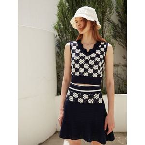 [에고이스트]리본 포인트 체커보드 KV EP2KV561