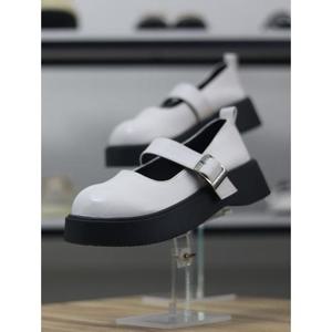 바이로쏘 세이브존06 라운드 토 메리제인 통굽 플랫폼 4.5cm 로퍼 (BY)26S129J98AH2