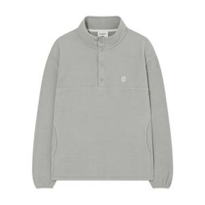 커버낫 COVERNAT 웜온 플리스 하프집업 맨투맨 Gray CO2503CR16GR 343536