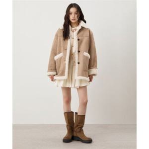 스파오 SPAO [신세틱레더] 하프 무스탕 (SPJLF4VW01 RE)_SPJLG11W01 SPJLG11W01 343680