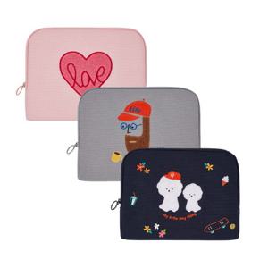[안테나샵] 아이패드 파우치 방수캔버스 3종택 1