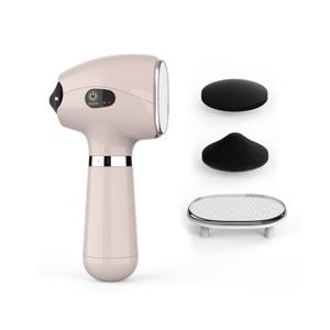 라온 전동 2IN1 발각질제거기 굳은살 풋케어 풋파일 핑크