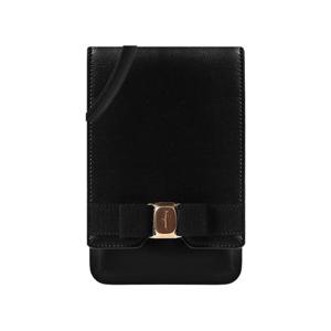 [페라가모] 바라 리본 폰케이스 크로스백/블랙/220264 743562