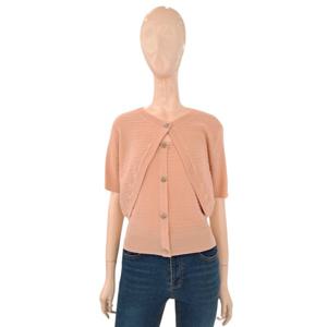 [숲]볼레로 니트 반팔 가디건 SA4GD85