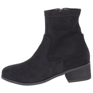 소다 여성 기본 발편한 스웨이드 캐주얼 앵클부츠 CLB302 (블랙)