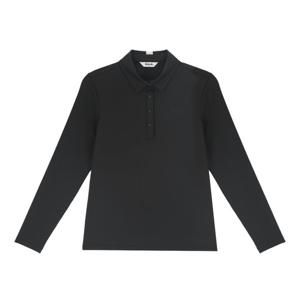 [볼빅어패럴] 여성 골프 에센셜 뒷넥 테입포인트티셔츠 VLTSP291_BK