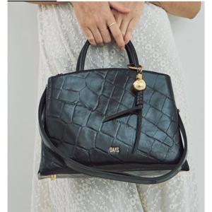 [닥스] 다크브라운 이태리 수입가죽 토트백 DCBA4F042W3