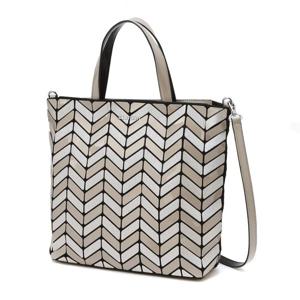 [질스튜어트] 베이지 멀티 컬러 로젤라 프리즘 토트백L JABA5E424I2