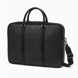 [닥스] 블랙 로고패턴 가죽 서류가방 DBBA5E720BK