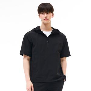 [체이스컬트][본사]공용 쿨 스트레치 후드 반팔 아노락 티셔츠-E