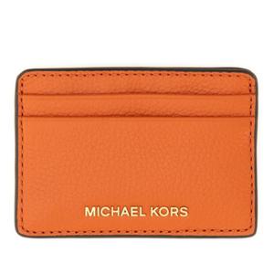 마이클코어스 레더 카드 지갑 32F7GF6D0L 888ORANGEPUNCH