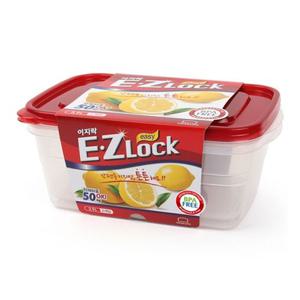 락앤락 이지락 간편용기 직사각 3.9L 2EA HLE6824 밀폐통 반찬통 반찬용기 간편반찬통 냉동밥용기 냉동밥보