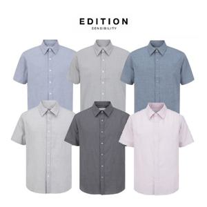 [에디션앤드지]신상초특가 구김없고 시원하고 편한 반팔 남방 셔츠 NEF2WC1951-2 GB7777