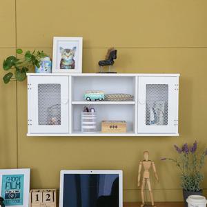 밀키 양문철망 벽선반 MD004 벽선반 거실선반 선반 인테리어선반 소품선반 홈인테리어 홈데코 소품진열 진