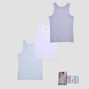 남성 메쉬 인견 스판 블라이스 런닝 3매입 0059wk 인견런닝 남자런닝 남성런닝 남런닝 런닝속옷