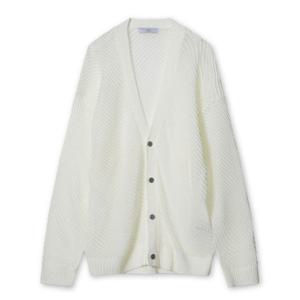 [리빌모아]남자 여름 루즈 와이 스카시 니트 가디건 AC-CA-Q031-