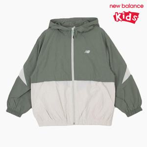 [뉴발란스]뉴발란스 키즈 후드형 우븐 바람막이 NK9AFB121U-49