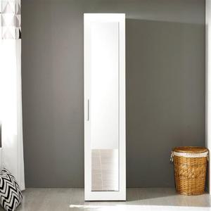 우아미가구 로채 드레스룸 거울도어 옷장 400