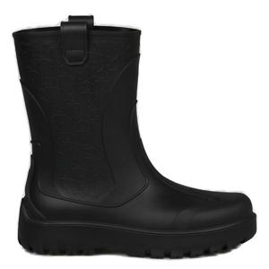 26 SS Graden 가든 블랙 러버 레인 부츠 3BO338ZWJ