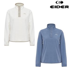 아이더 (DWW25206) 25 FW 여성 퍼포먼스 스퀘어 플리스 짚업 티셔츠